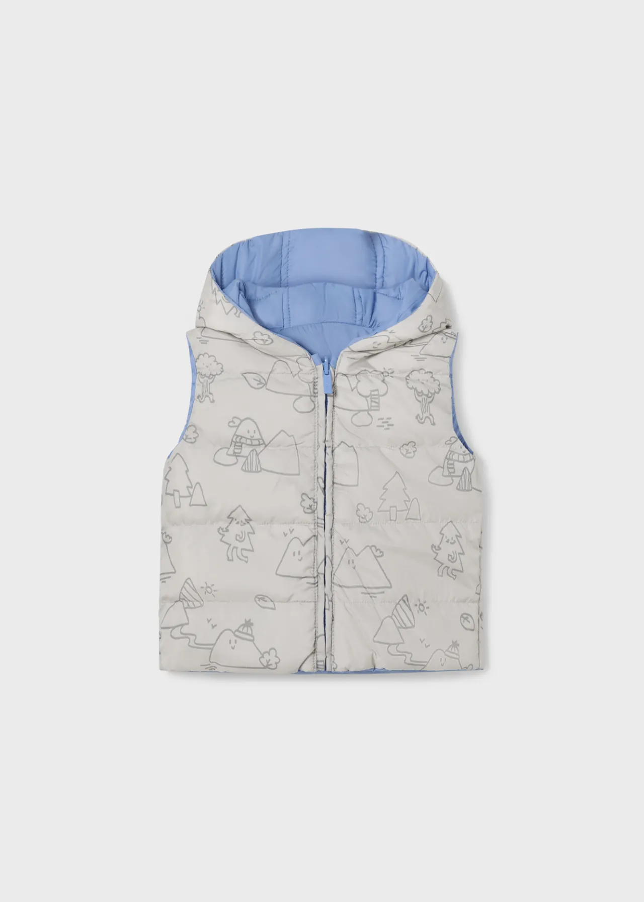 BOY Mayoral Baby Reversible Padded Vest