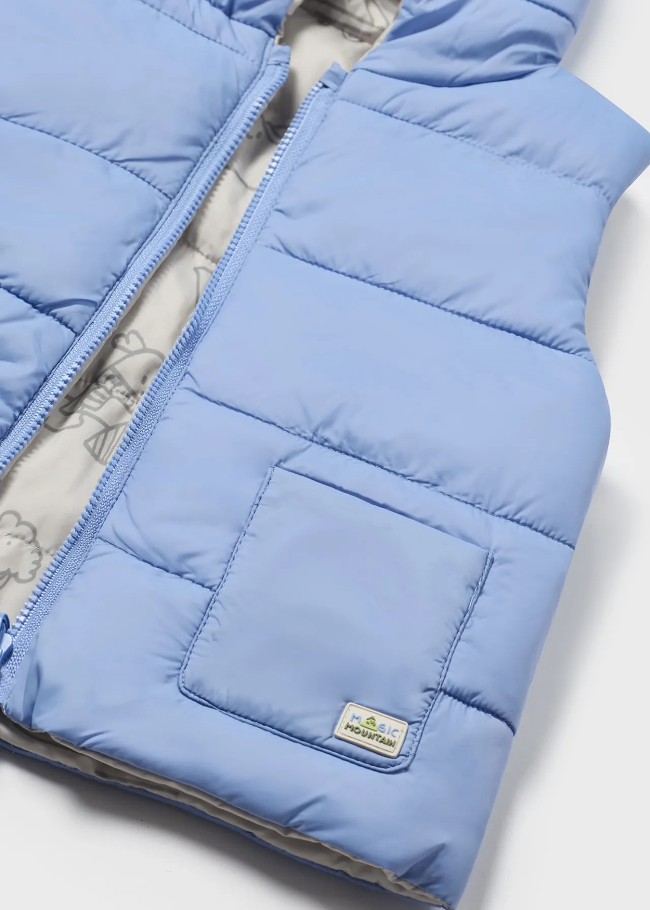 BOY Mayoral Baby Reversible Padded Vest