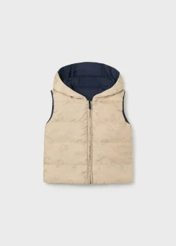BOY Mayoral Baby Reversible Padded Vest