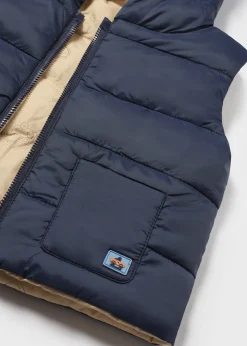 BOY Mayoral Baby Reversible Padded Vest
