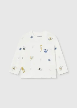 BOY Mayoral Baby Robot Print T-Shirt