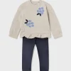 Mayoral Baby Ruffle Sweater and Leggings Set