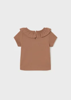 Mayoral Baby Ruffled Collar T-Shirt