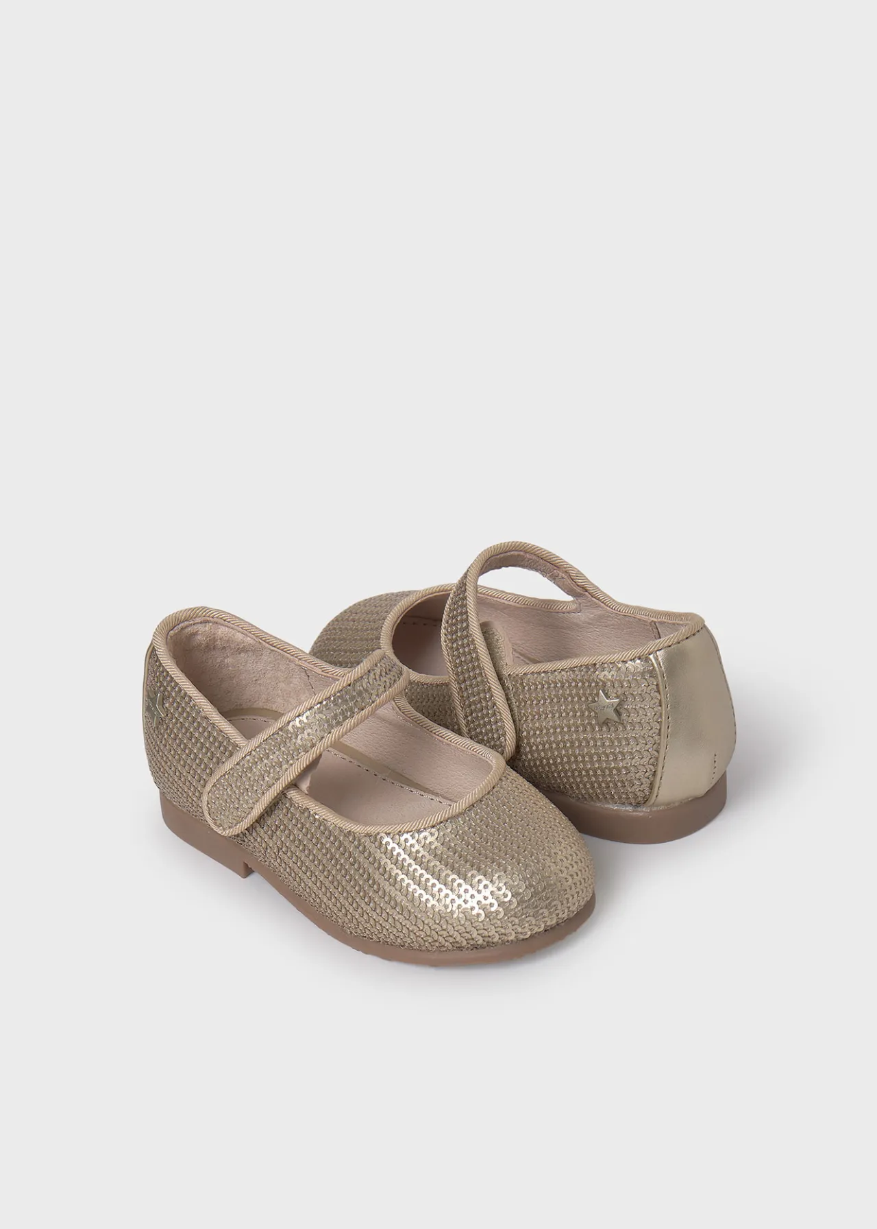 Mayoral Baby Sequined Mary Janes
