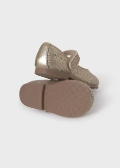 Mayoral Baby Sequined Mary Janes