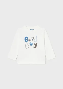 BOY Mayoral Baby Set of 2 Puppy T-Shirts