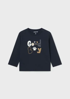 BOY Mayoral Baby Set of 2 Puppy T-Shirts