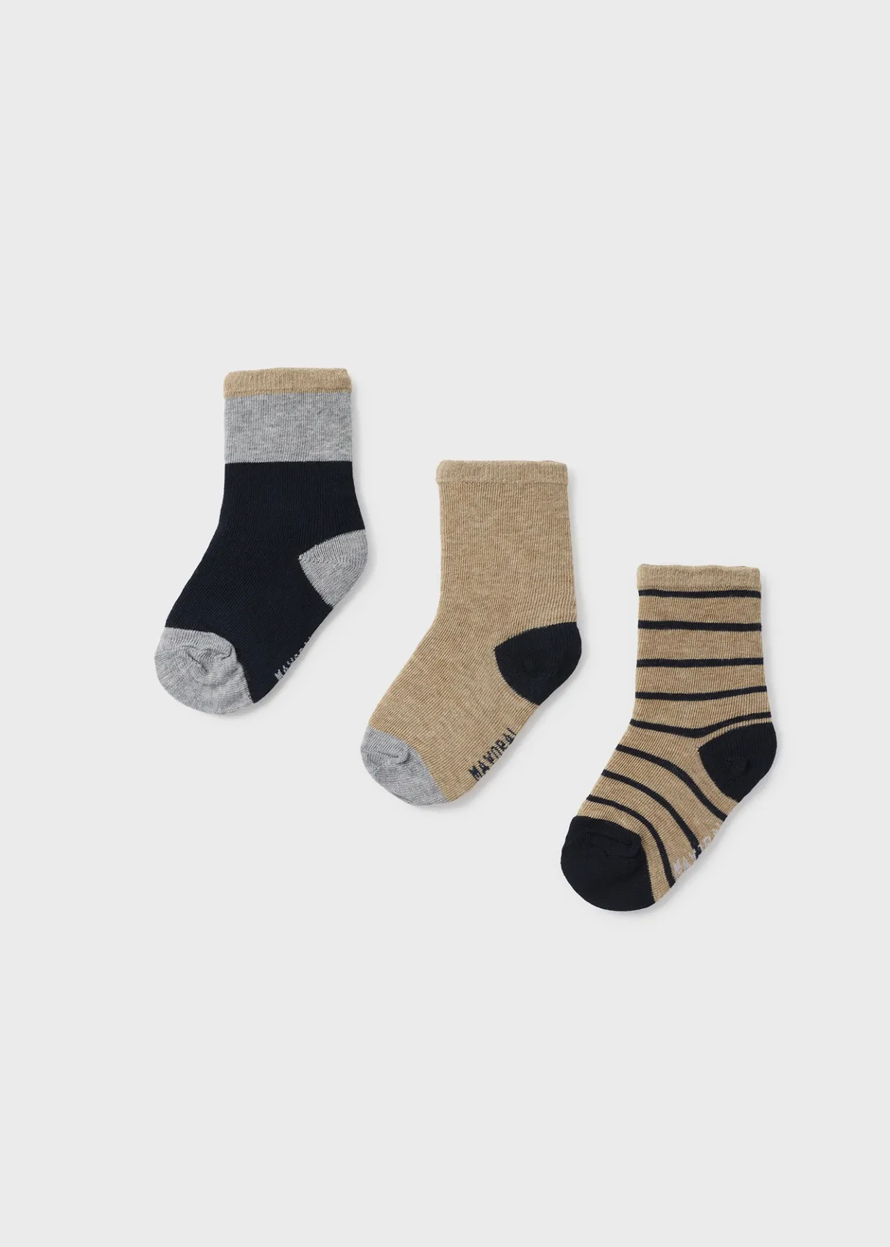 BOY Mayoral Baby Set of 3 Socks