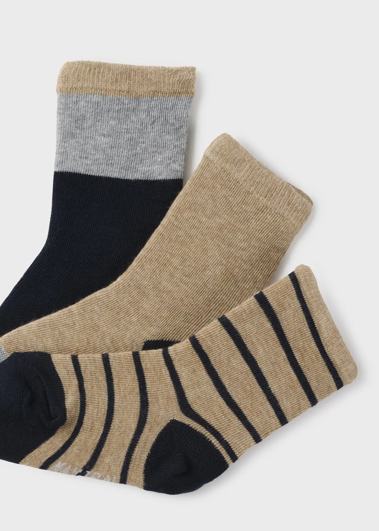 BOY Mayoral Baby Set of 3 Socks