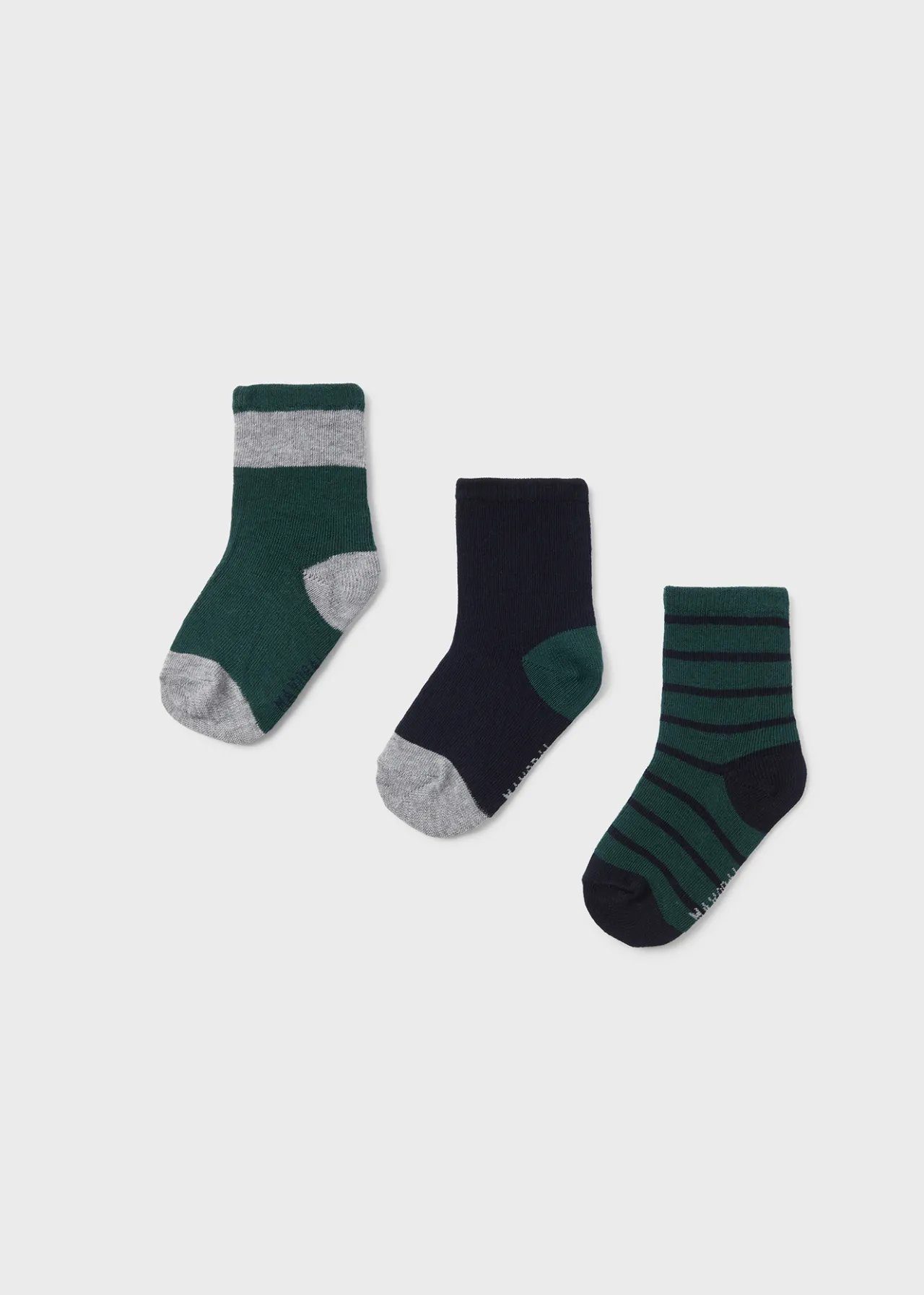 BOY Mayoral Baby Set of 3 Socks