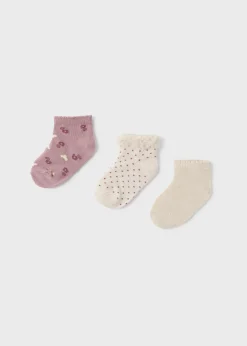 Mayoral Baby Set of 3 Socks