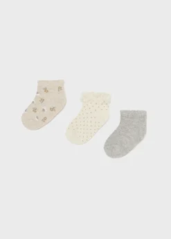Mayoral Baby Set of 3 Socks