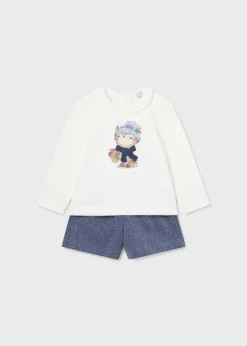 Mayoral Baby Shorts and T-Shirt Set