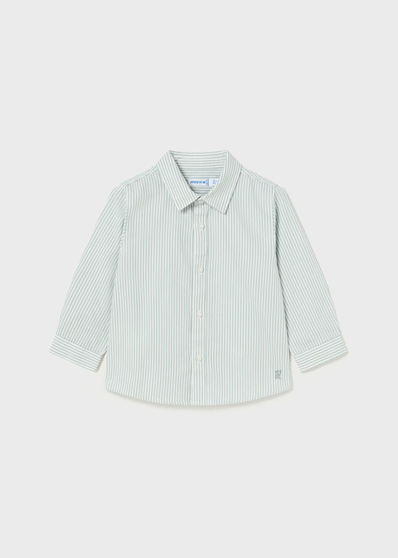 BOY Mayoral Baby Striped Shirt