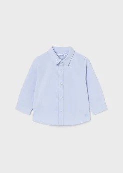 BOY Mayoral Baby Striped Shirt