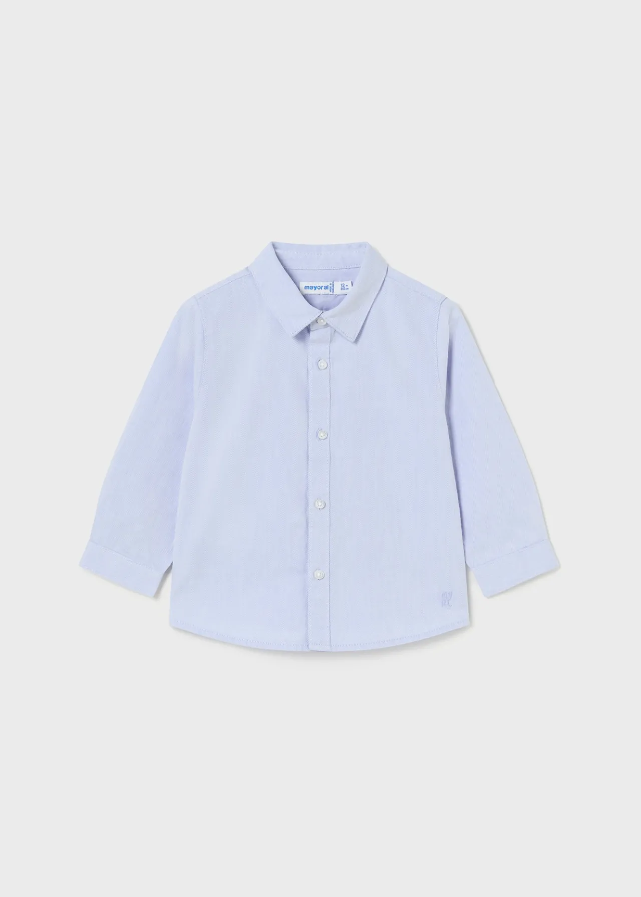 BOY Mayoral Baby Striped Shirt