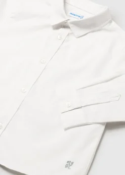 BOY Mayoral Baby Striped Shirt