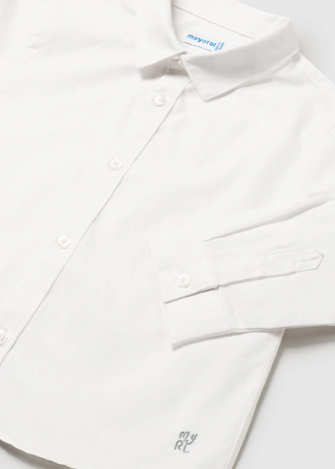 BOY Mayoral Baby Striped Shirt