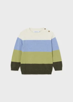 BOY Mayoral Baby Striped Sweater