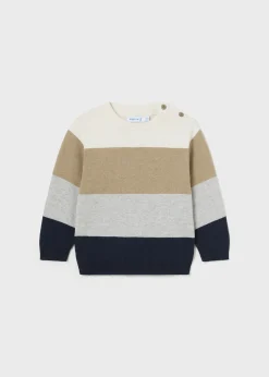 BOY Mayoral Baby Striped Sweater