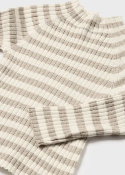 Mayoral Baby Striped Turtleneck