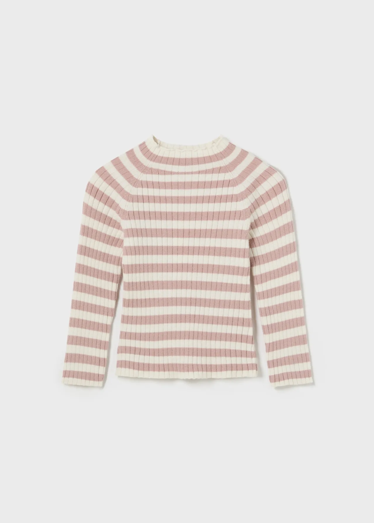 Mayoral Baby Striped Turtleneck