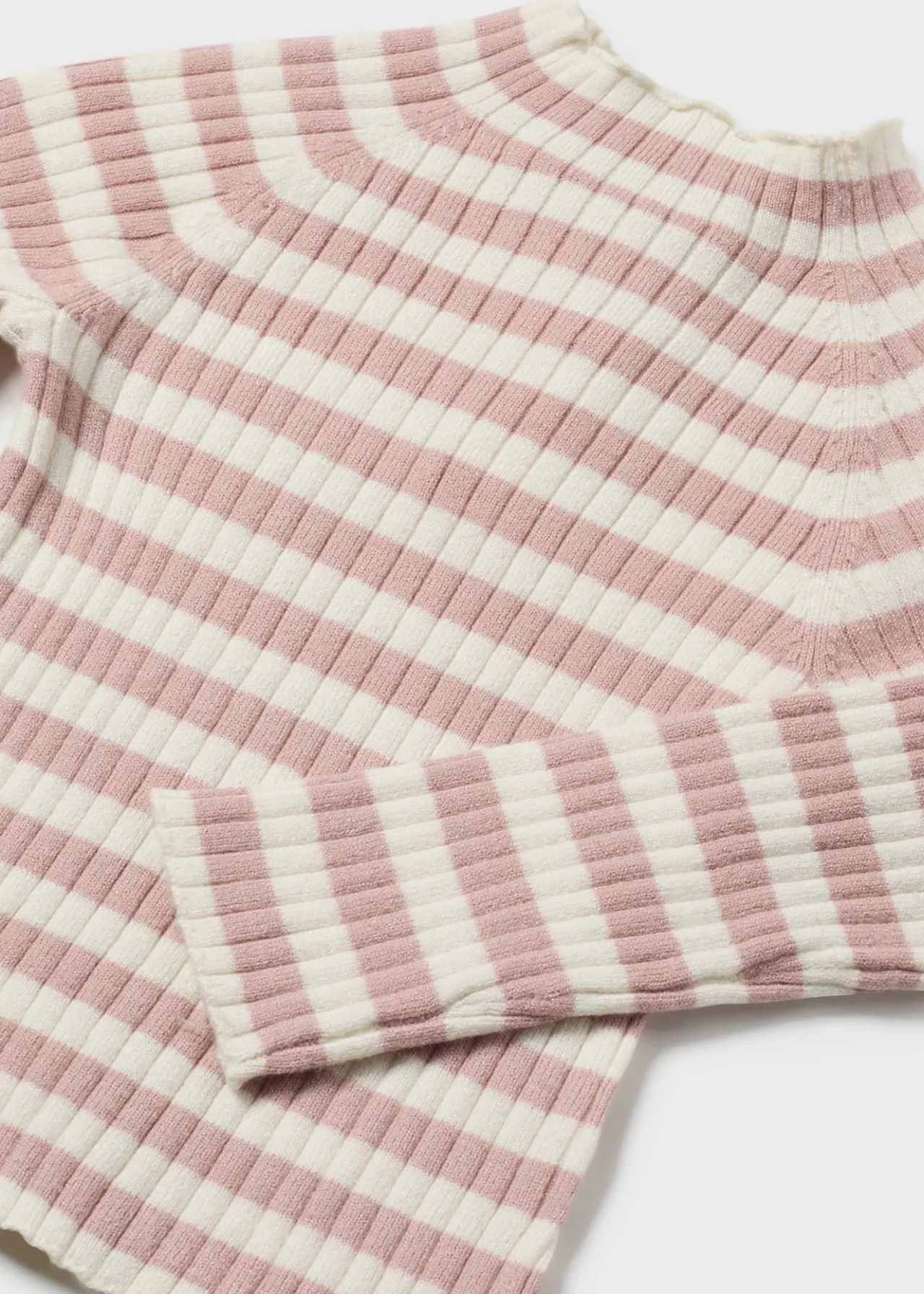 Mayoral Baby Striped Turtleneck