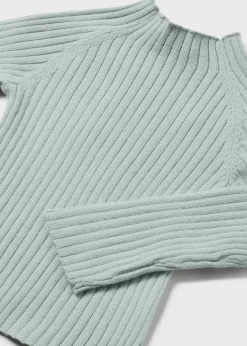 Mayoral Baby Striped Turtleneck
