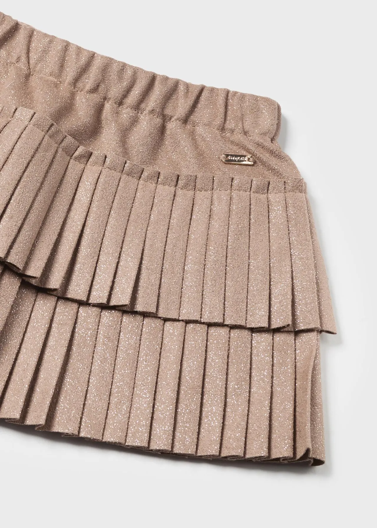 Mayoral Baby Suede Pleated Skirt