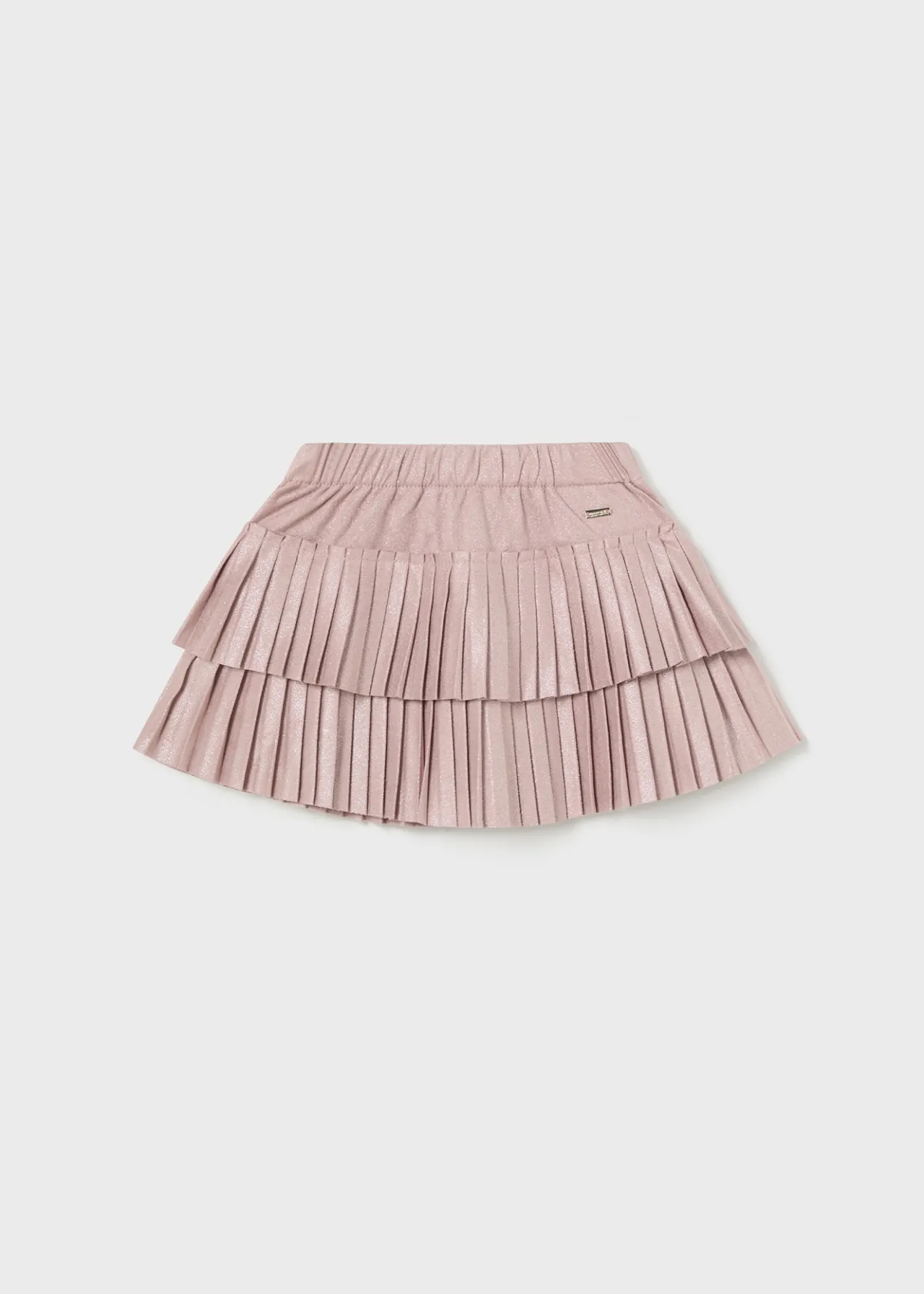 Mayoral Baby Suede Pleated Skirt