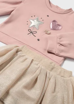 Mayoral Baby Sweater and Tutu Leggings Set