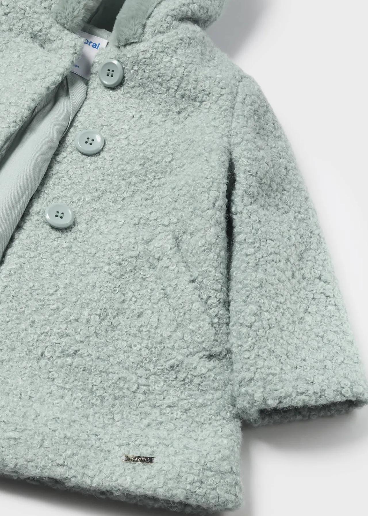 Mayoral Baby Teddy Coat
