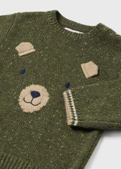 BOY Mayoral Baby Teddy Sweater