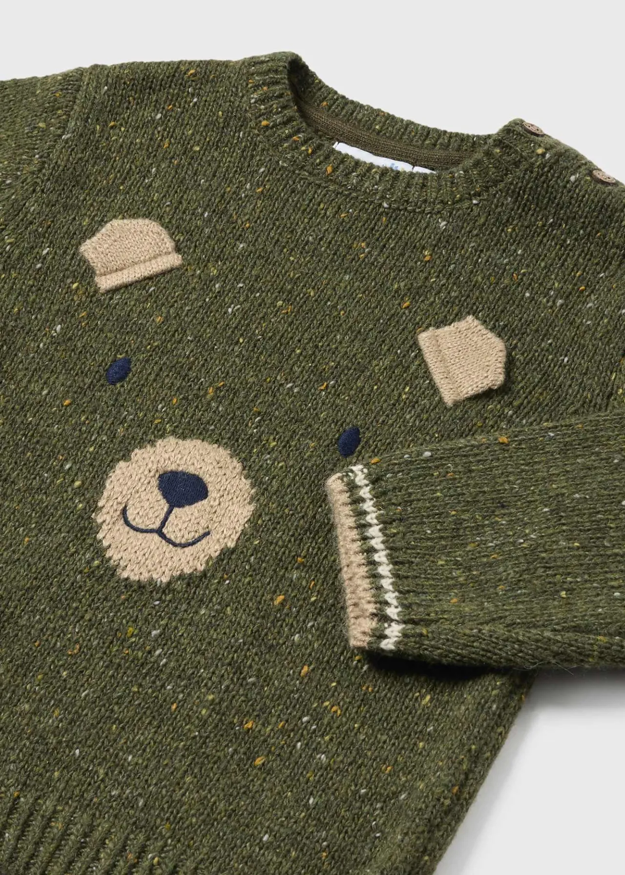 BOY Mayoral Baby Teddy Sweater