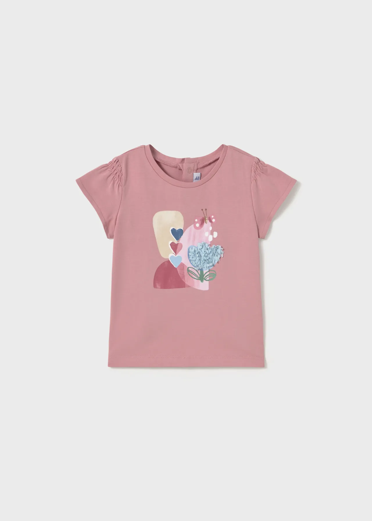 Mayoral Baby T-Shirt with Embossed Applique