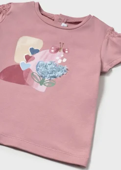 Mayoral Baby T-Shirt with Embossed Applique