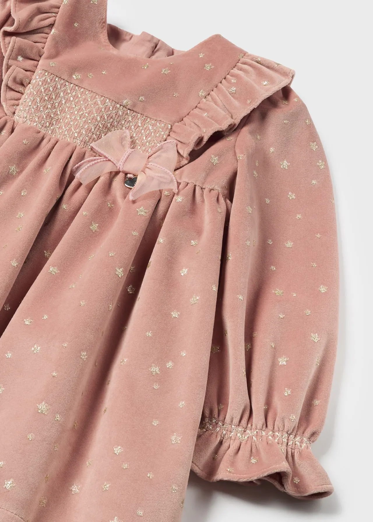 Mayoral Baby Velvet Dress