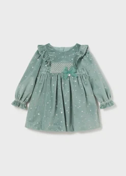 Mayoral Baby Velvet Dress