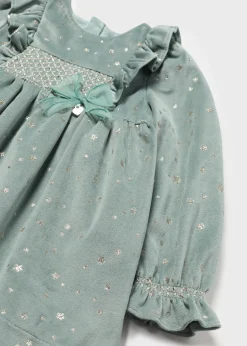 Mayoral Baby Velvet Dress