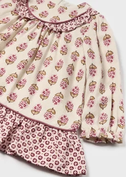 Mayoral Baby Viyella Print Dress