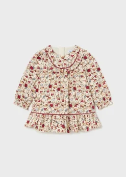 Mayoral Baby Viyella Print Dress