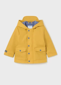 BOY Mayoral Baby Waterproof Parka with Ears