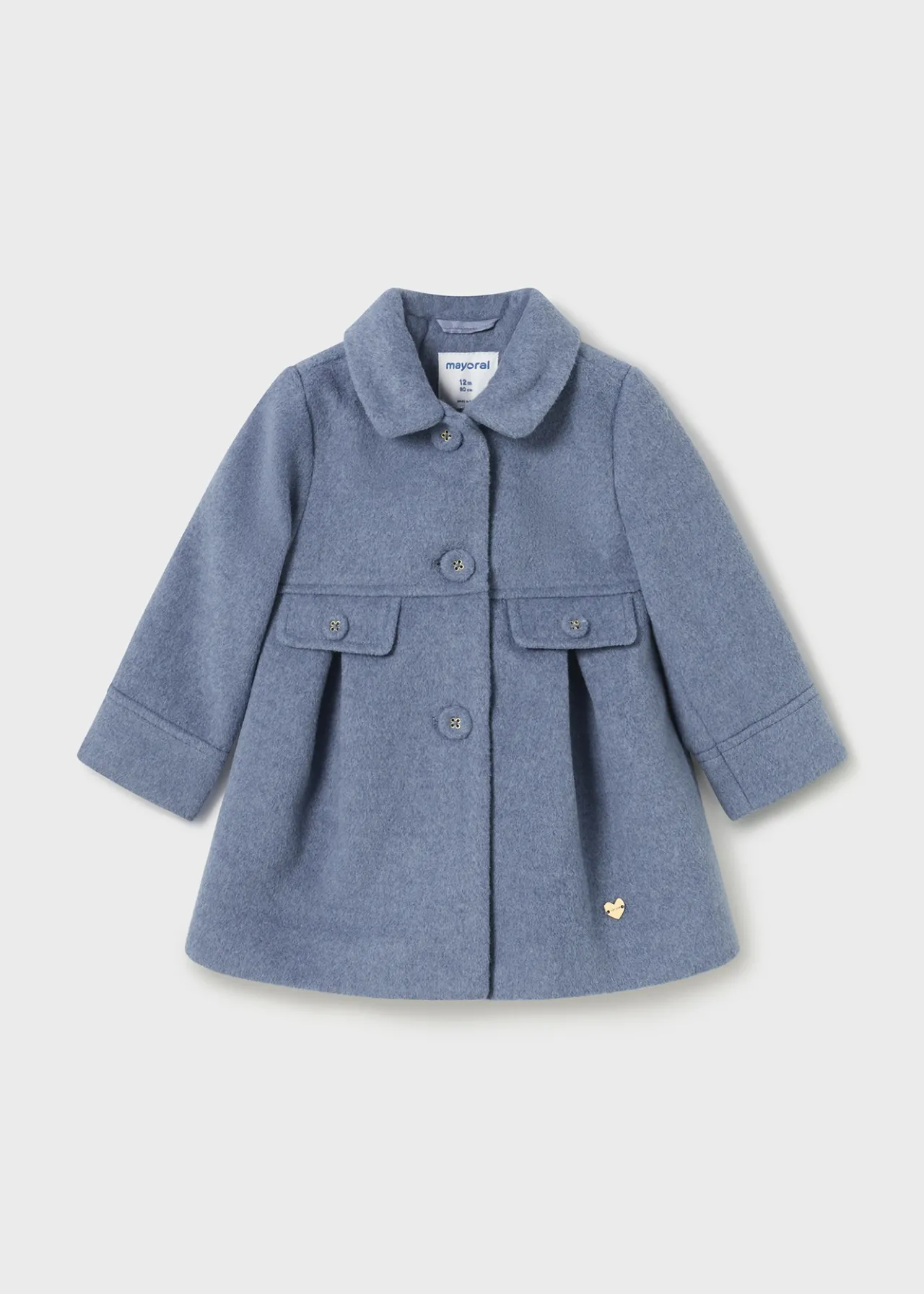 Mayoral Baby Wool Coat