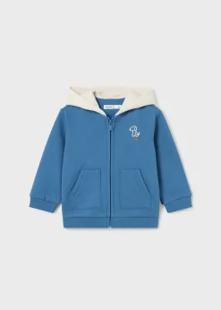 BOY Mayoral Baby Zip Animal Hoodie