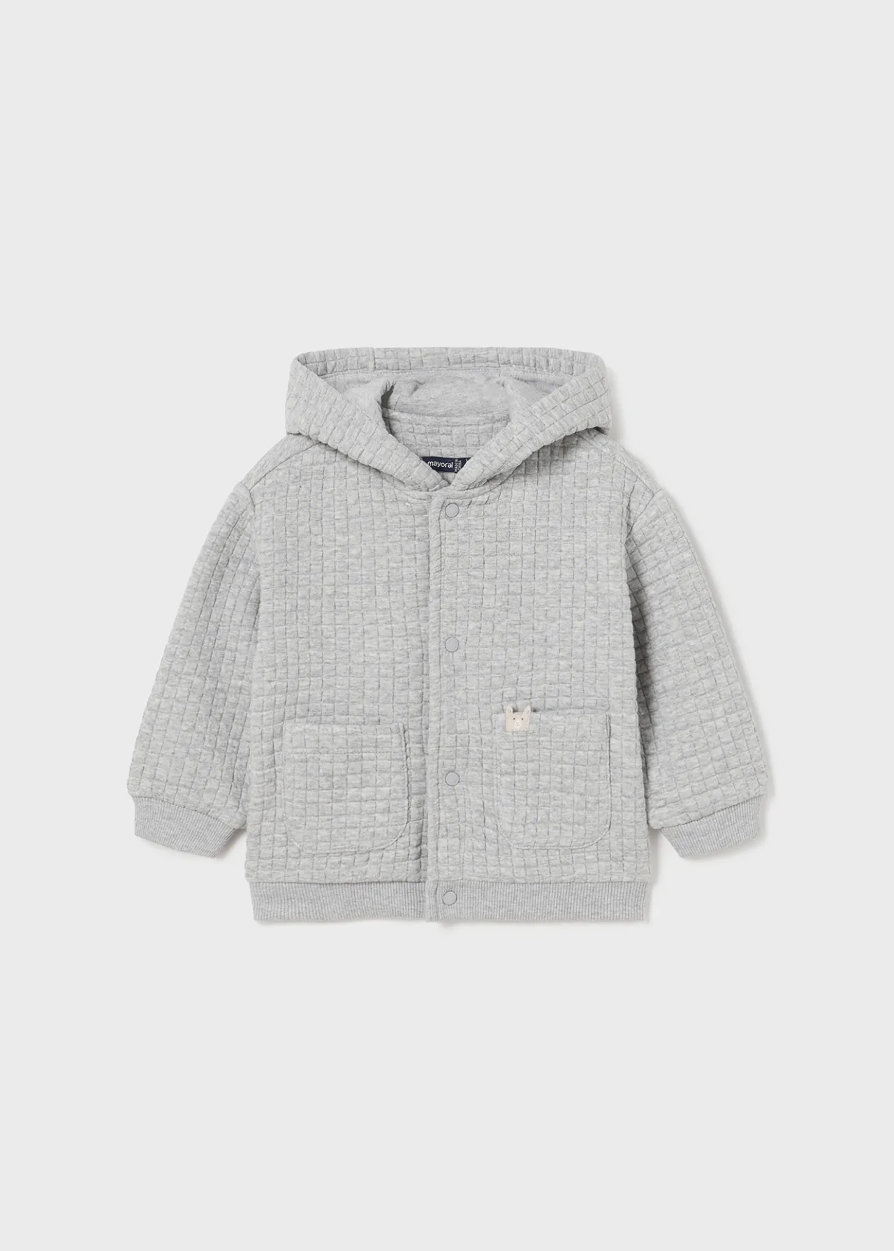 BOY Mayoral Baby Zip Hoodie with Ears