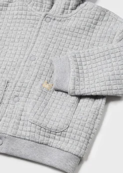 BOY Mayoral Baby Zip Hoodie with Ears