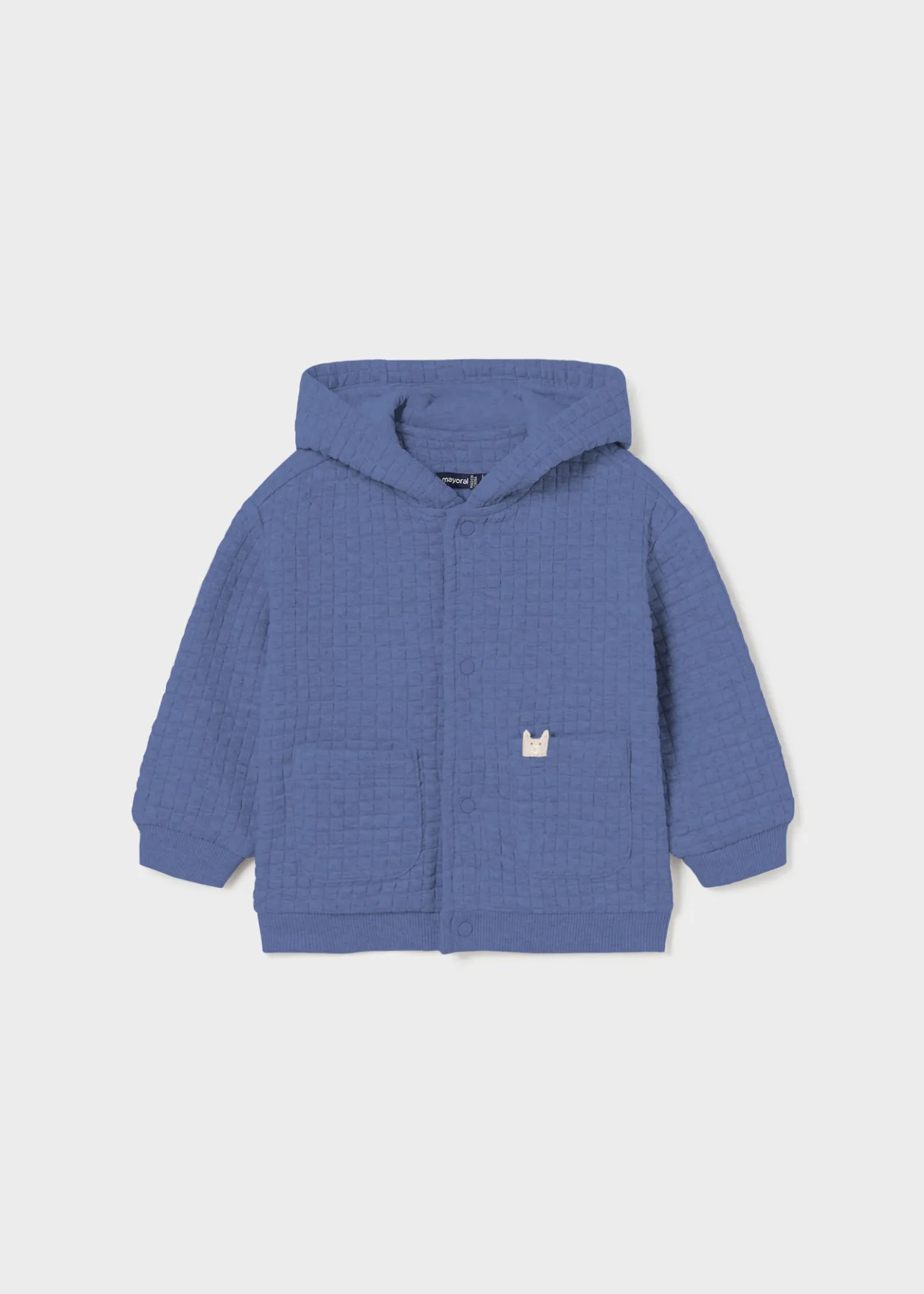 BOY Mayoral Baby Zip Hoodie with Ears