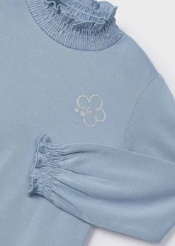Mayoral Basic mock-neck t-shirt girls