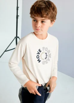 BOY Mayoral Basic t-shirt letters boys