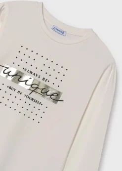 Mayoral Basic t-shirt letters girls
